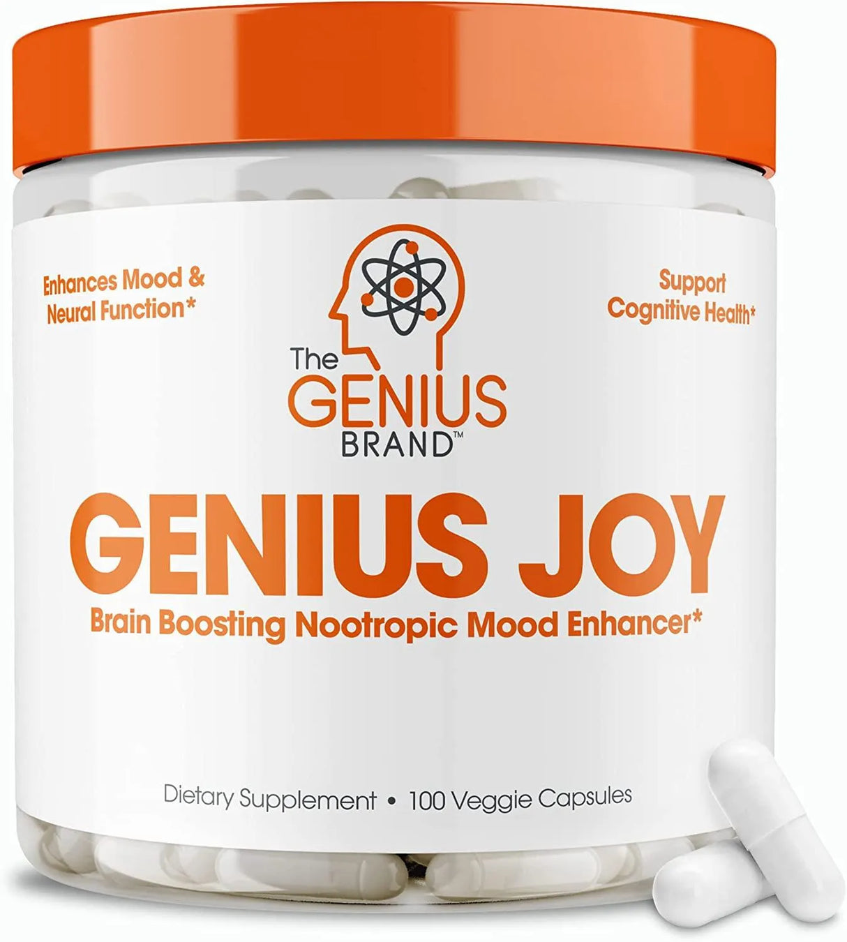 THE GENIUS BRAND - The Genius Brand Genious Joy 100 Capsulas - The Red Vitamin MX - Suplementos Alimenticios - {{ shop.shopifyCountryName }}