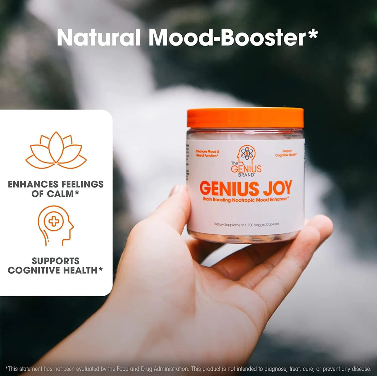 THE GENIUS BRAND - The Genius Brand Genious Joy 100 Capsulas - The Red Vitamin MX - Suplementos Alimenticios - {{ shop.shopifyCountryName }}