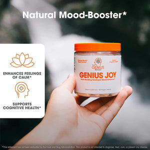 THE GENIUS BRAND - The Genius Brand Genious Joy 100 Capsulas - The Red Vitamin MX - Suplementos Alimenticios - {{ shop.shopifyCountryName }}