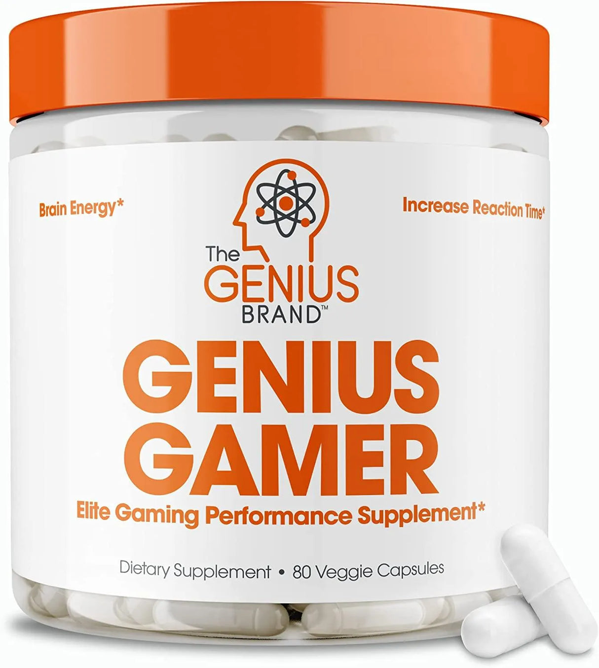 THE GENIUS BRAND - The Genius Brand Genius Gamer 80 Capsulas - The Red Vitamin MX - Suplementos Alimenticios - {{ shop.shopifyCountryName }}