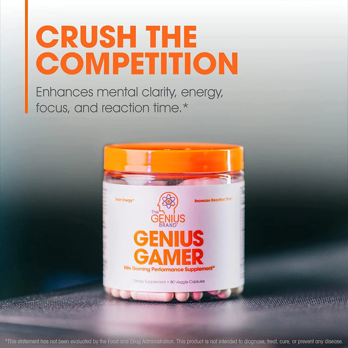 THE GENIUS BRAND - The Genius Brand Genius Gamer 80 Capsulas - The Red Vitamin MX - Suplementos Alimenticios - {{ shop.shopifyCountryName }}