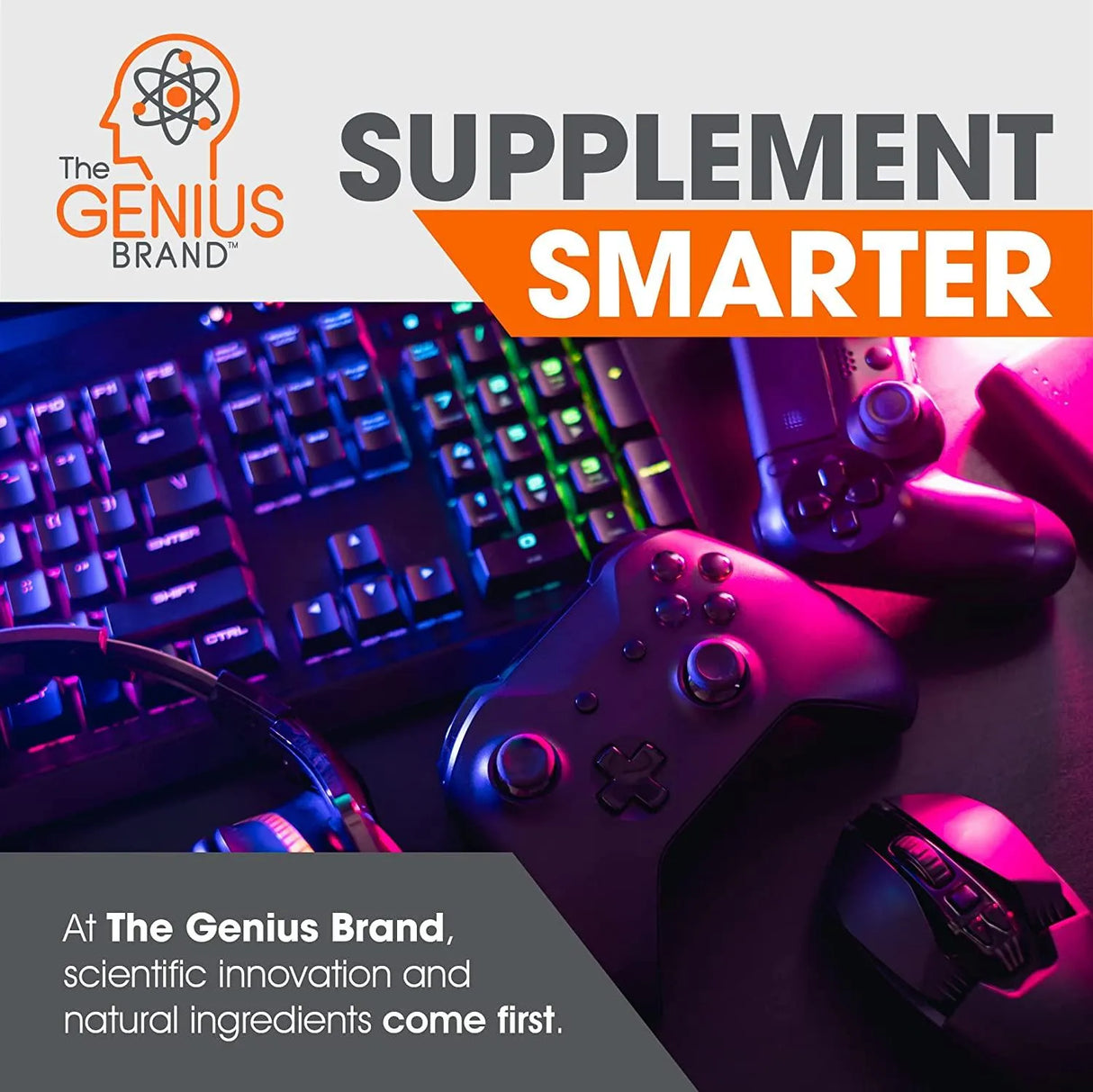 THE GENIUS BRAND - The Genius Brand Genius Gamer 80 Capsulas - The Red Vitamin MX - Suplementos Alimenticios - {{ shop.shopifyCountryName }}