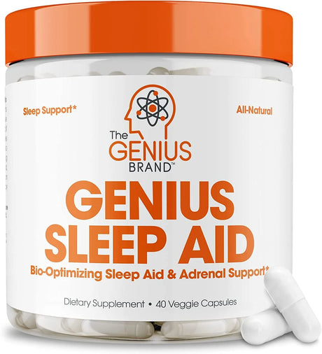 THE GENIUS BRAND - The Genius Brand Genius Sleep Aid 40 Capsulas - The Red Vitamin MX - Suplementos Alimenticios - {{ shop.shopifyCountryName }}