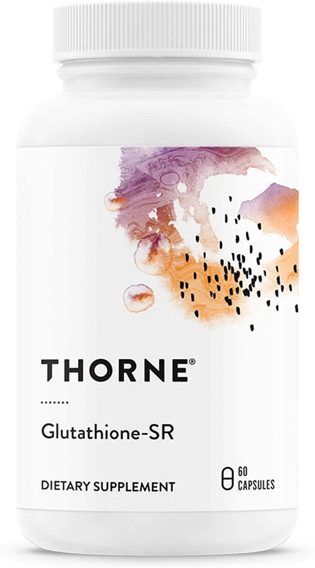 THORNE RESEARCH - Thorne Research Glutathione SR 60 Capsulas - The Red Vitamin MX - Suplementos Alimenticios - {{ shop.shopifyCountryName }}