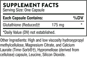 THORNE RESEARCH - Thorne Research Glutathione SR 60 Capsulas - The Red Vitamin MX - Suplementos Alimenticios - {{ shop.shopifyCountryName }}