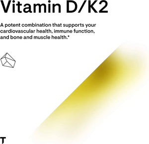 THORNE RESEARCH - Thorne Vitamin D + K2 Liquid 30Ml. - The Red Vitamin MX - Suplementos Alimenticios - {{ shop.shopifyCountryName }}