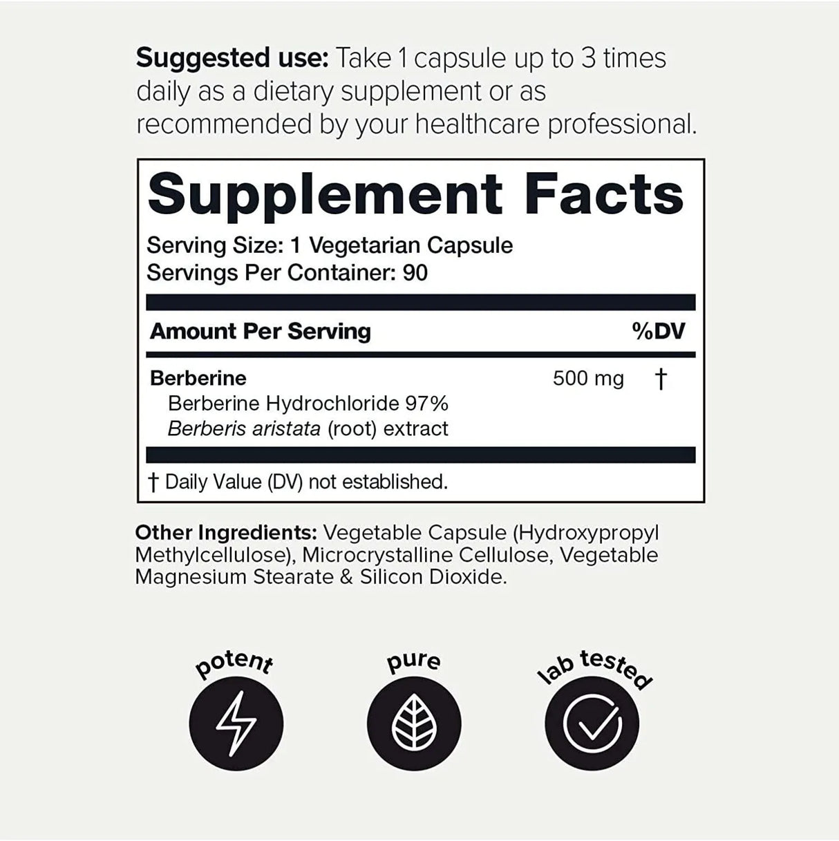 TONIIQ - Toniiq Berberine Ultra High Purity 90 Capsulas - The Red Vitamin MX - Suplementos Alimenticios - {{ shop.shopifyCountryName }}