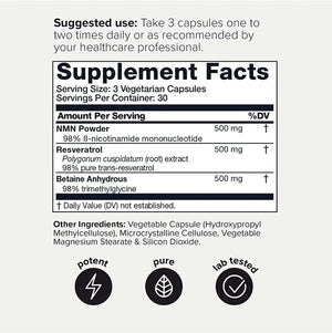 TONIIQ - Toniiq ELIXR Nad+Resveratrol 1500Mg. 90 Capsulas - The Red Vitamin MX - Suplementos Alimenticios - {{ shop.shopifyCountryName }}