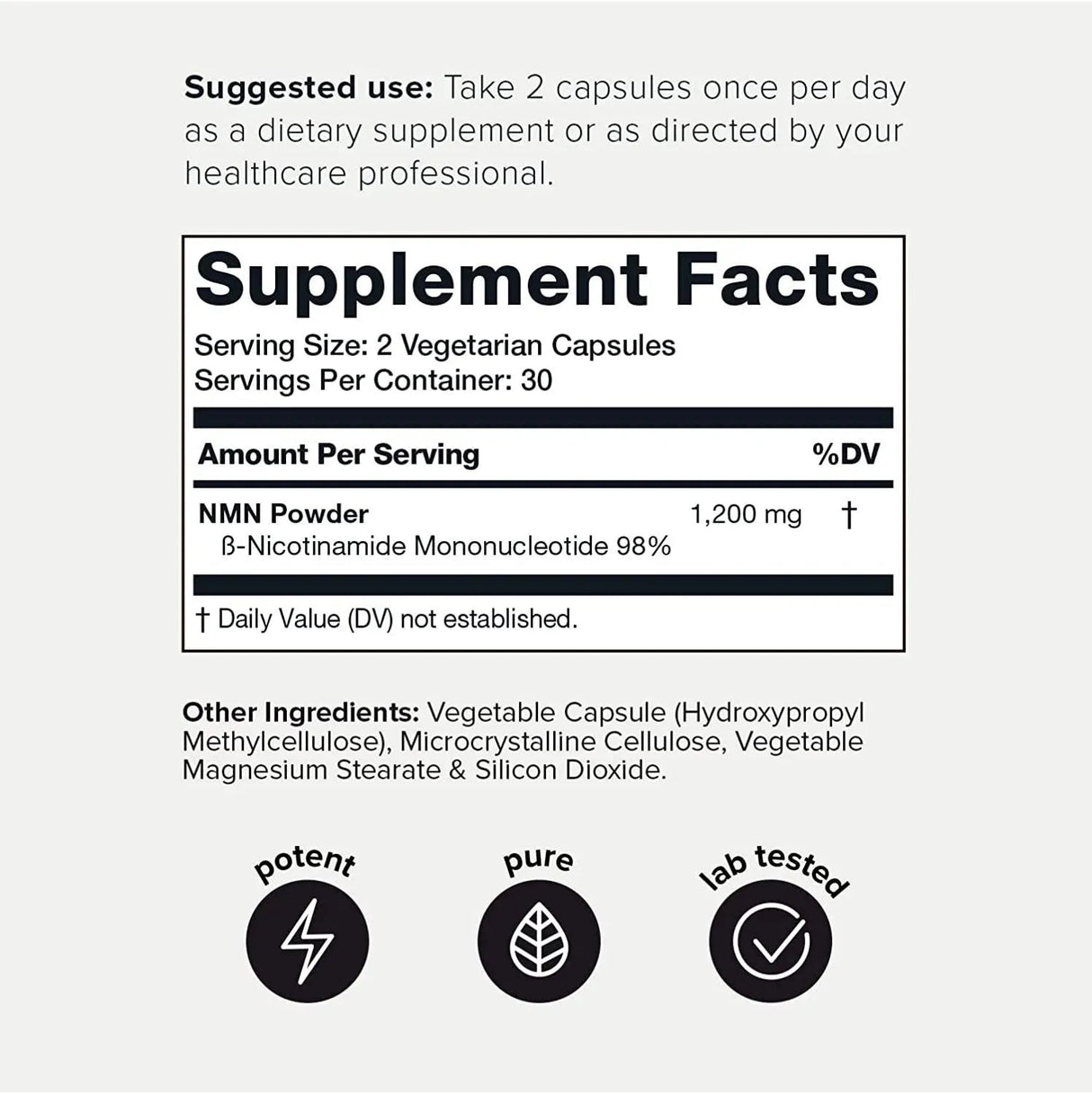 TONIIQ - Toniiq Ultra High Purity NAD 1200 60 Capsulas - The Red Vitamin MX - Suplementos Alimenticios - {{ shop.shopifyCountryName }}