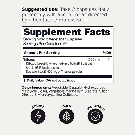 TONIIQ - Toniiq Ultra High Strength Tribulus 120 Capsulas - The Red Vitamin MX - Suplementos Alimenticios - {{ shop.shopifyCountryName }}