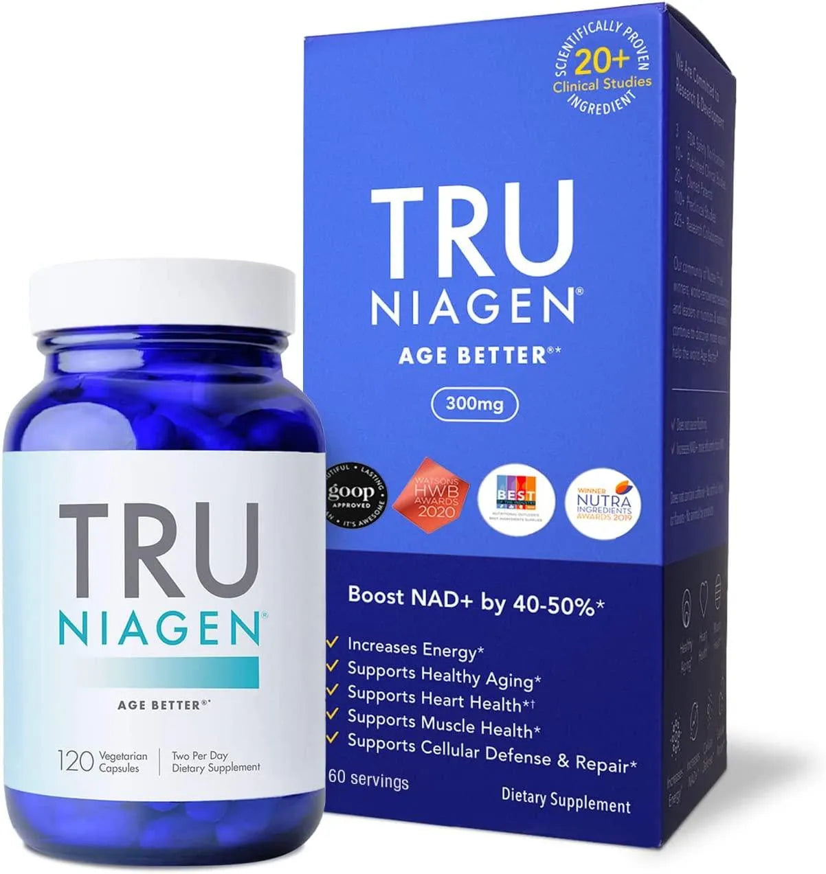 TRU NIAGEN - TRU NIAGEN 300Mg. 120 Capsulas - The Red Vitamin MX - Suplementos Alimenticios - {{ shop.shopifyCountryName }}