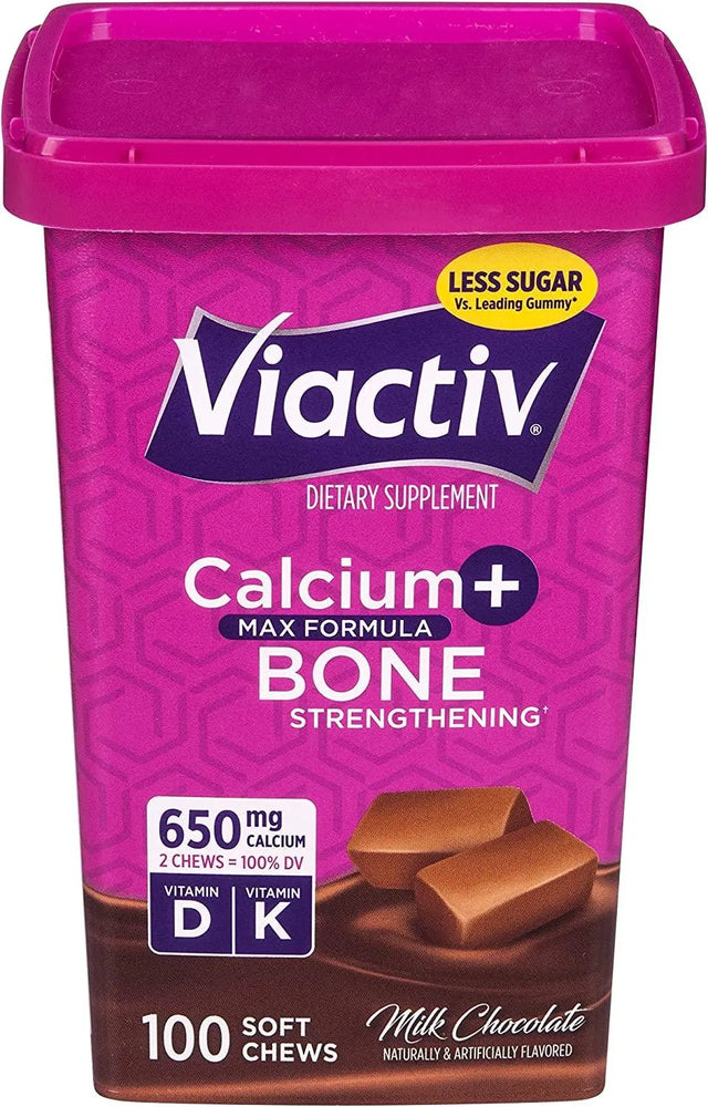 VIACTIV - Viactiv Calcium+Vitamin D3 100 Masticables - The Red Vitamin MX - Suplementos Alimenticios - {{ shop.shopifyCountryName }}