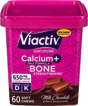 VIACTIV - Viactiv Calcium +Vitamin D3 Supplement 60 Soft Chews - The Red Vitamin MX - Suplementos Alimenticios - {{ shop.shopifyCountryName }}