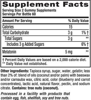 VITAFUSION - Vitafusion Extra Strength Melatonin Gummies 5Mg. 120 Gomitas - The Red Vitamin MX - Suplementos Alimenticios - {{ shop.shopifyCountryName }}