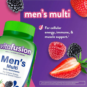 VITAFUSION - Vitafusion Men's Gummy Vitamins 150 Gomitas - The Red Vitamin MX - Suplementos Alimenticios - {{ shop.shopifyCountryName }}