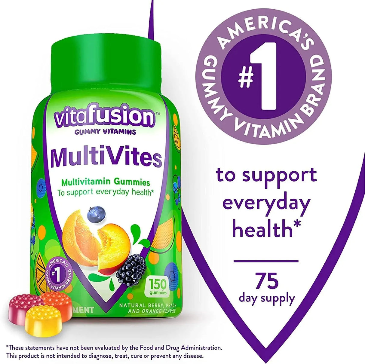 VITAFUSION - Vitafusion MultiVites 150 Gomitas - The Red Vitamin MX - Suplementos Alimenticios - {{ shop.shopifyCountryName }}