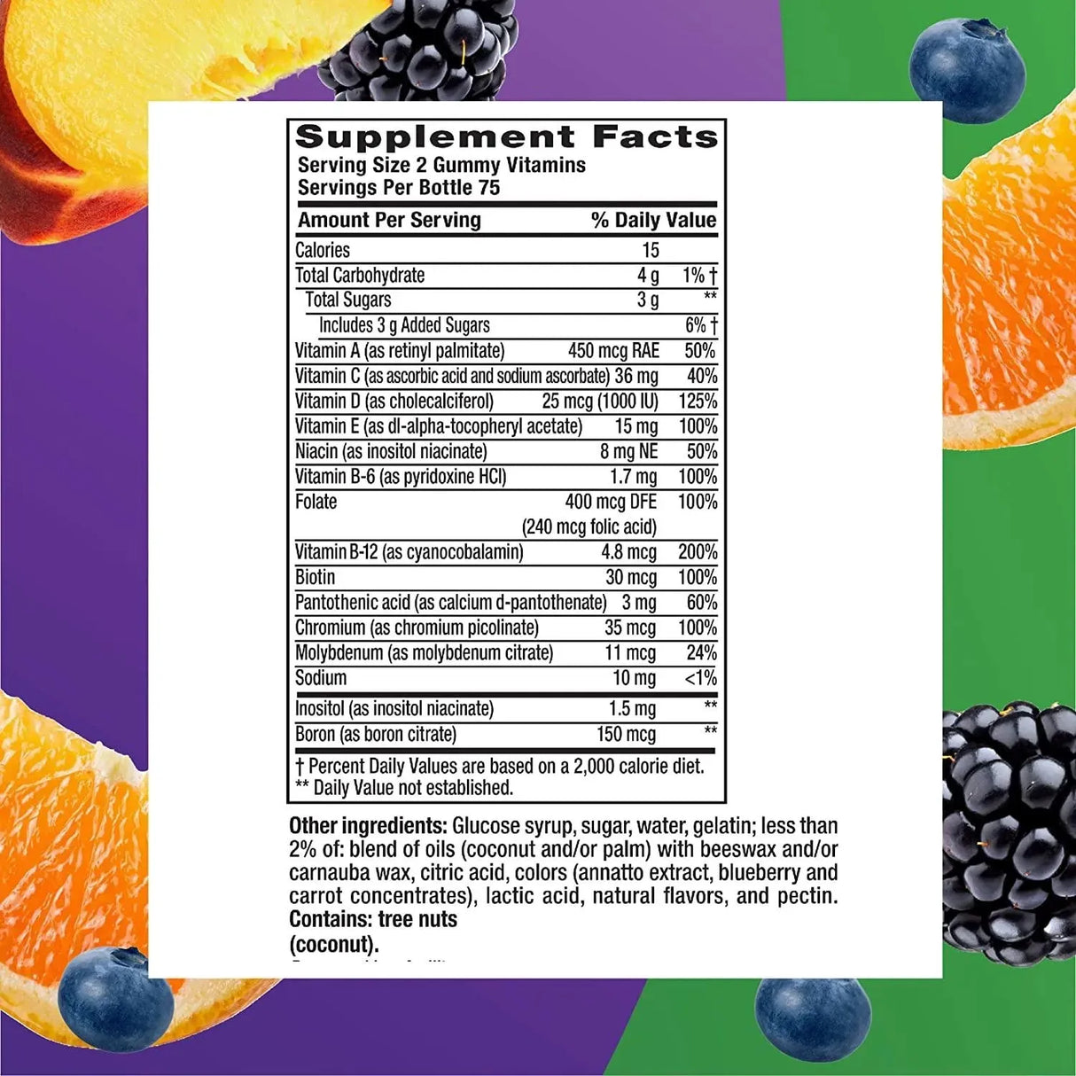 VITAFUSION - Vitafusion MultiVites 150 Gomitas - The Red Vitamin MX - Suplementos Alimenticios - {{ shop.shopifyCountryName }}