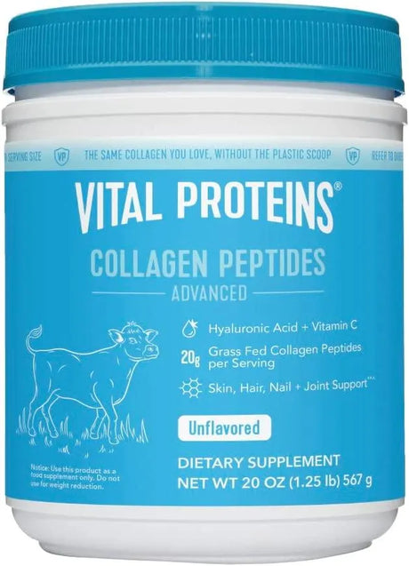 VITAL PROTEINS - Vital Proteins Collagen Peptides Advanced Powder 20Oz. - The Red Vitamin MX - Suplementos Alimenticios - {{ shop.shopifyCountryName }}