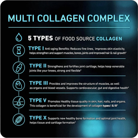 VITAL VITAMINS - Vital Vitamins Multi Collagen Complex 3300Mg. 150 Capsulas - The Red Vitamin MX - Suplementos Alimenticios - {{ shop.shopifyCountryName }}