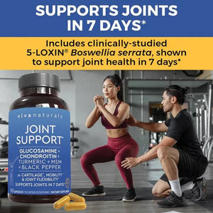 VIVA NATURALS - Viva Naturals Joint Support 90 Capsulas - The Red Vitamin MX - Suplementos Alimenticios - {{ shop.shopifyCountryName }}