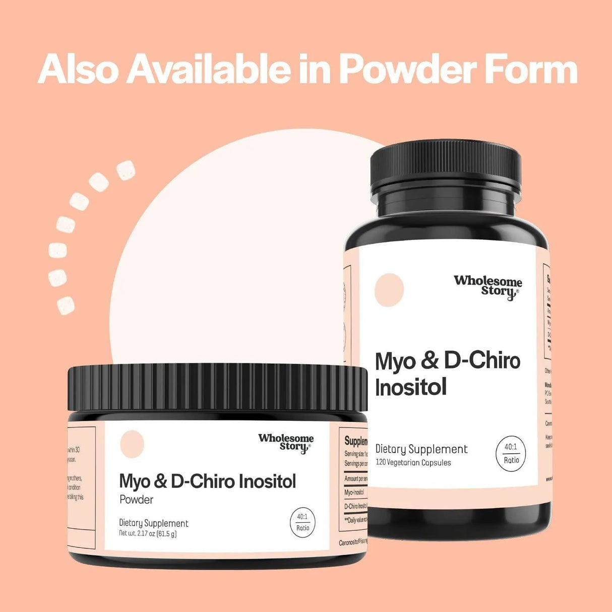 WHOLESOME STORY - Wholesome Story Myo-Inositol & D-Chiro Inositol 120 Capsulas - The Red Vitamin MX - Suplementos Alimenticios - {{ shop.shopifyCountryName }}