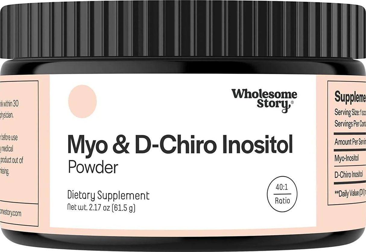 WHOLESOME STORY - Wholesome Story Myo-Inositol & D-Chiro Inositol Powder 2.17Oz. - The Red Vitamin MX - Suplementos Alimenticios - {{ shop.shopifyCountryName }}