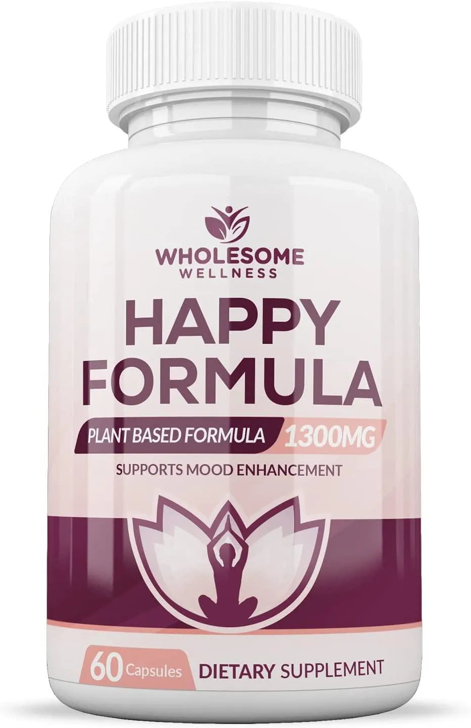 WHOLESOME WELLNESS - Wholesome Wellness Happy Formula Natural Anxiety Depression Relief 60 Capsulas - The Red Vitamin MX - Suplementos Alimenticios - {{ shop.shopifyCountryName }}