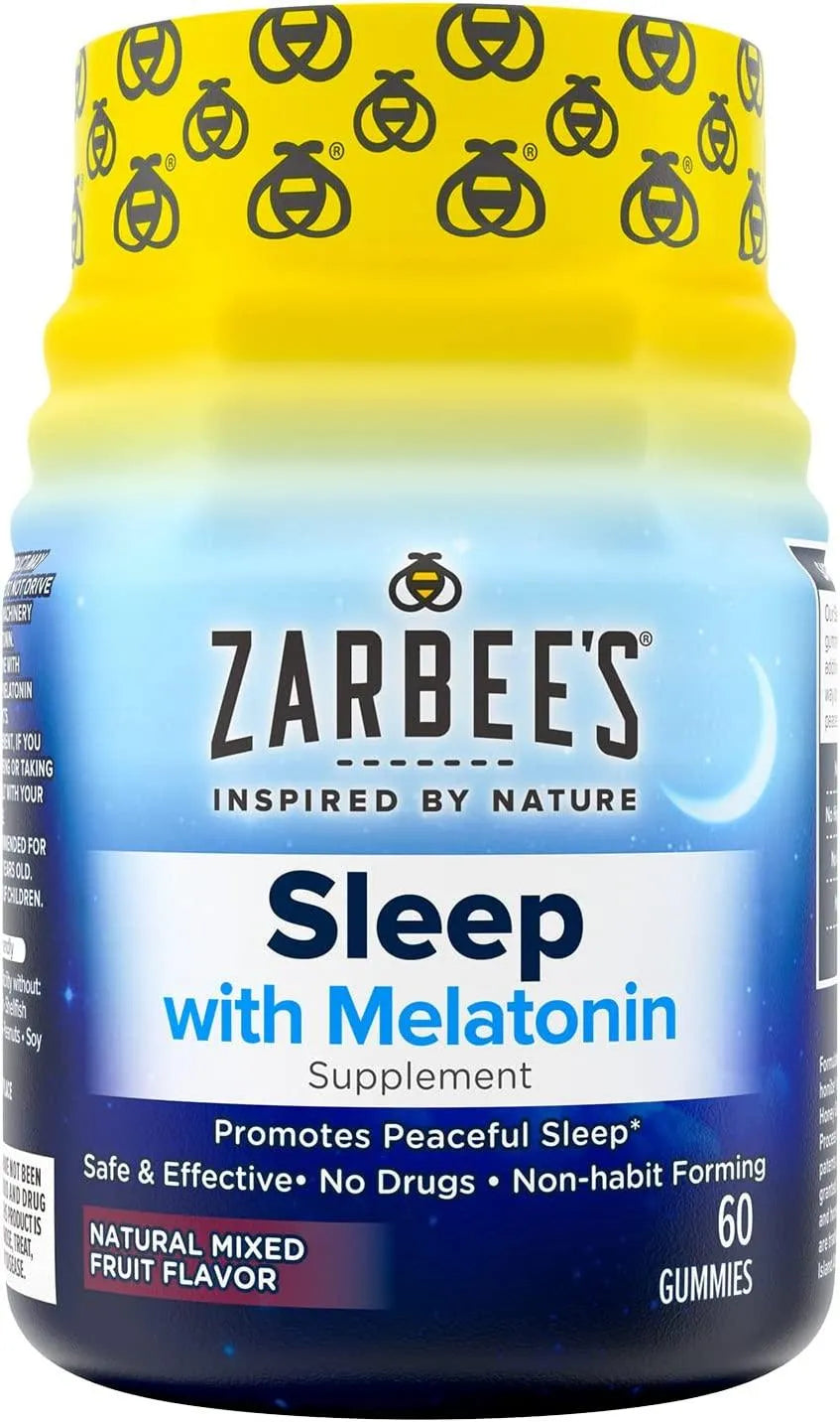 ZARBEE'S NATURALS - Zarbee's Naturals Adult Sleep with Melatonin Supplement Gummies 60 Gomitas - The Red Vitamin MX - Suplementos Alimenticios - {{ shop.shopifyCountryName }}