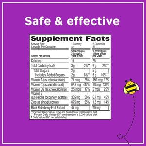 ZARBEE'S NATURALS - Zarbee's Naturals Children's Elderberry Immune Support 42 Gomitas - The Red Vitamin MX - Suplementos Alimenticios - {{ shop.shopifyCountryName }}