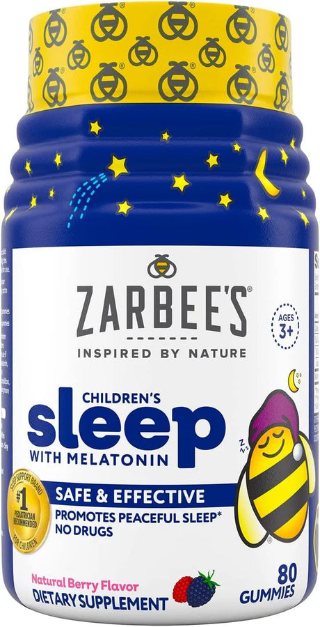 ZARBEE'S NATURALS - Zarbee's Naturals Children's Sleep with Melatonin Gummies 80 Gomitas - The Red Vitamin MX - Suplementos Alimenticios - {{ shop.shopifyCountryName }}