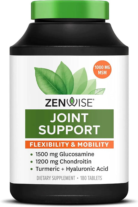 ZENWISE HEALTH - Zenwise Health Advanced Strength Joint Support 180 Tabletas - The Red Vitamin MX - Suplementos Alimenticios - {{ shop.shopifyCountryName }}