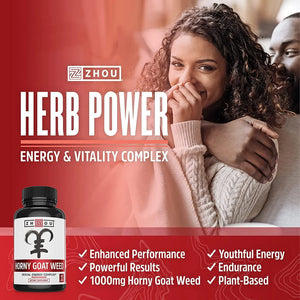 ZHOU - Zhou Horny Goat Weed 60 Capsulas - The Red Vitamin MX - Suplementos Alimenticios - {{ shop.shopifyCountryName }}