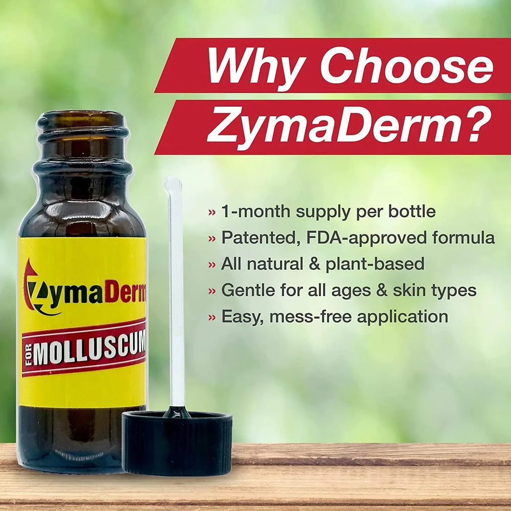 ZYMADERM - ZymaDerm Natural Molluscum Contagiosum Treatment 13Ml. - The Red Vitamin MX - Tratamiento Molusco Contagioso - {{ shop.shopifyCountryName }}